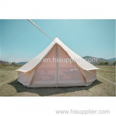 5m Canvas Bell Tent Custom canvas bell tent large camping tents Cotton Canvas Tent supplier