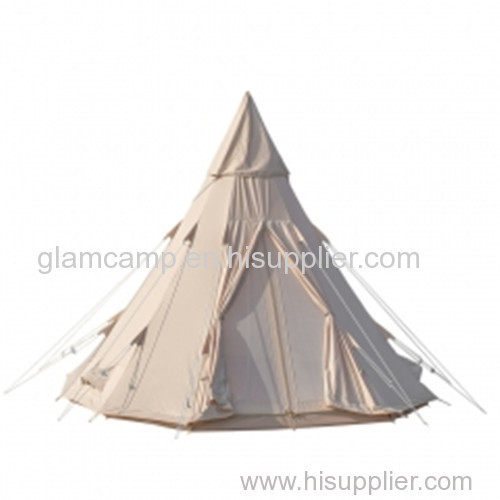 3m Canvas Teepee Tent Canvas Bell Tent Cotton Canvas Tent supplier canvas camping tents