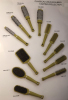 Professional quality hair brushes salon supplies beauty tools makeup tools classical colour rubber coating collection