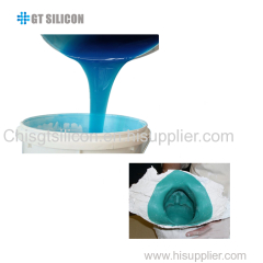 RTV-2 FDA Addition Cured Mould Make Liquid Silicone Rubber For Life Casting