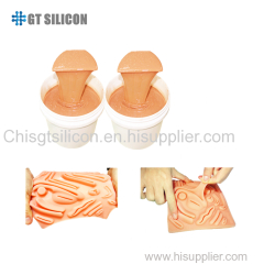 Medical Grade Addition Cured Mouldmaking Liquid Silicone Rubber For Human Skin Making