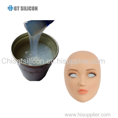 RTV-2 Human Mask Making Addition Liquid Silicone Rubber For Silicone Face Masks