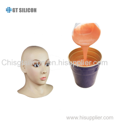 RTV-2 Human Mask Making Addition Liquid Silicone Rubber For Silicone Face Masks