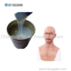 RTV-2 Human Mask Making Addition Liquid Silicone Rubber For Silicone Face Masks