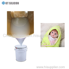 Skin Safe Silicone Dolls Making Addition Cured Silicone Rubber For Doll Toys