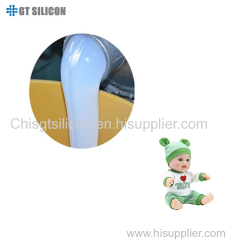 Skin Safe Silicone Dolls Making Addition Cured Silicone Rubber For Doll Toys