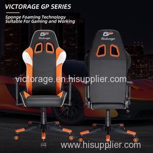 VICTORAGE Alpha Series Ergonomic Design Gaming Chair(Orange)