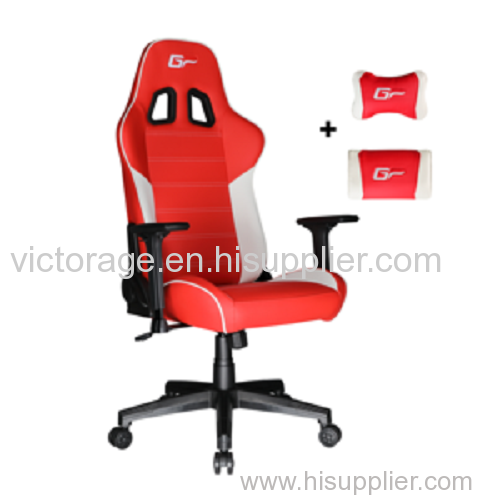 Victorage computer game chair racing chair(Red)
