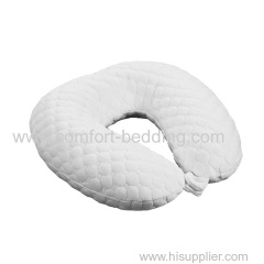 Konfurt Office Napping Sleep Cushion Custom Design U Neck Soft Neck Rest Memory Foam Travel Neck Pillow