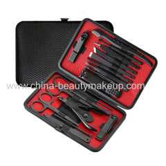 High quality stainless steel manicure kits pedicure suits nail care tools facial care tools beauty accessories