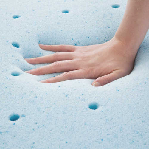 2020 new home cool gel memory foam folding mattress topper