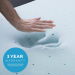 2020 new home cool gel memory foam folding mattress topper