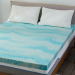 Custom Full Queen Size Cooled Gel Infused Memory Foam Mattress Bed Topper