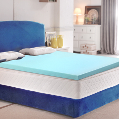 Cool Gel Memory Foam Mattress Topper Feel Comfortable Summer-using Roll packing