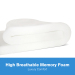 Healthy bamboo cover memory foam mattress topper