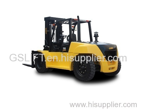 GSLIFT factory directly sale 10ton diesel forklift truck montacarga caterpillar