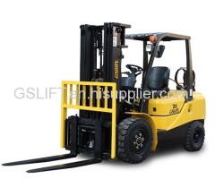 2000kg LPG propane gas forklift with 4.5m container masts
