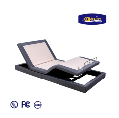 Konfurt Massage Bed Electric Bed Adjustable Bed Head & up Down Bed stand on the floor or frame