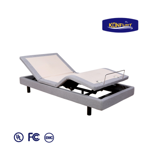 Multifunction adjustable bed massage bed with skirt