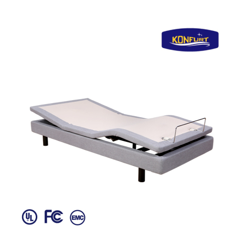 Multifunction adjustable bed massage bed with skirt