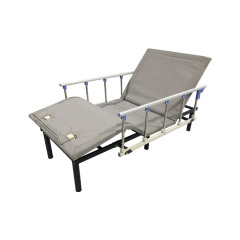 Factory price hospital nursing bed healthcare bed with hand rails best adjustable bed