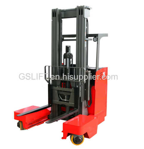 Multi directional driving 2.5ton Electric Sideloader Forklift for handling pipes/woods/tube/timber