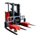 Multi directional driving 2.5ton Electric Sideloader Forklift for handling pipes/woods/tube/timber