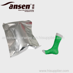 AnsenCast Strong and Durable Fibercast Bandages Long Leg Orthopedic Fiberglass Casting Tape