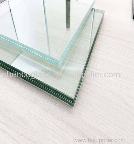 Low-iron Laminated Glass tempered laminated glass price high safety toughened glass supplier
