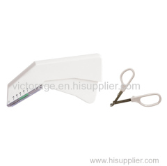 The single use surgical skin stapler