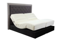 Factory direct loading KFT electric mattress memory foam combined with latex adjustable massage mattress