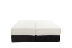 Factory direct loading KFT electric mattress memory foam combined with latex adjustable massage mattress