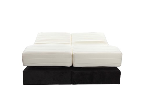 Factory direct loading KFT electric mattress memory foam combined with latex adjustable massage mattress