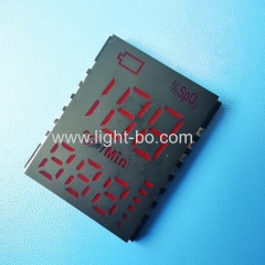 Ultra thin SMD 7 Segment LED Display common cathode for Pulse Oximeter