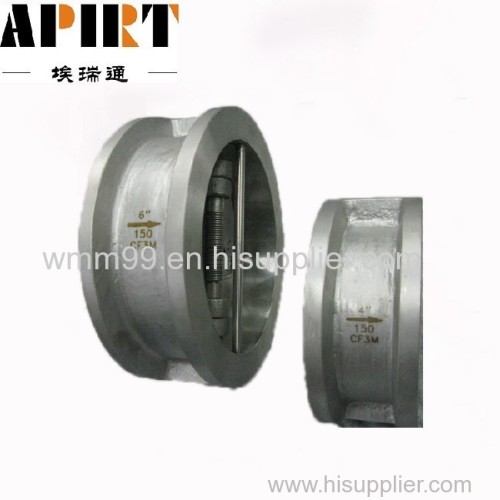 API wafer check valve duo disc check valve