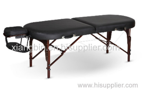 2 section wooden massage table wooden bed portable massage table