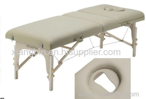 3 section wooden massage table massage bed table de massage