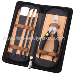 High quality pedicure tools pedicure kit pedicure suits pedicure knifes cuticle nippers foot care tools