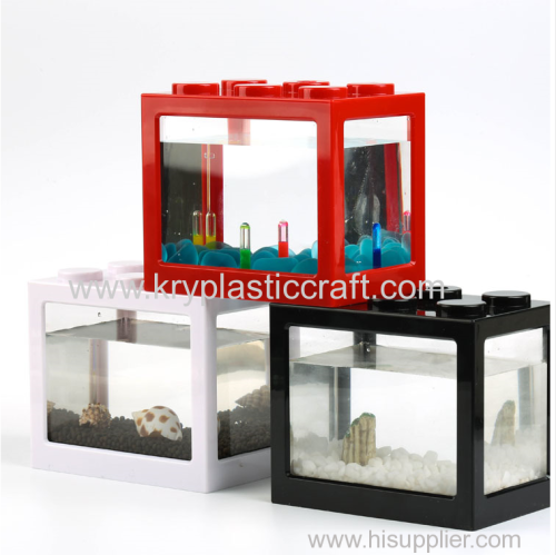 Hot sell new style home decorations small fish tank float glass fish tank aquarium