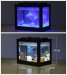 Small Fancy Tropical Fish Tank With Usb Led Lighting For Christmas Gift