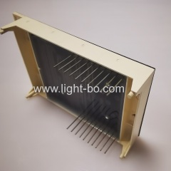 Ultra bright yellow customized LED display common cathode for oven timer control