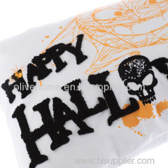 Halloween Embroidery Decor Cushion