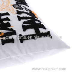 Halloween Embroidery Decor Cushion