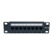 8 PORT CAT.5E OR CAT.6 OR CAT.6A PATCH PANEL