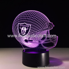 Creative Gift 3D Optical Visual Illusion Acrylic Night Light USB Table Lamp