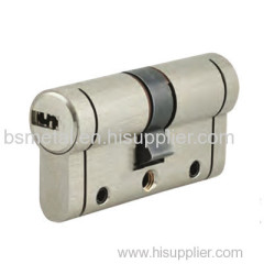 Euro Profile Solid Brass Cylinder with Anti-pick Function and Computer Keys for Mortise Lock