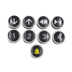 Hitachi Elevator Lift Parts FL-PW Stainless Steel Push Button