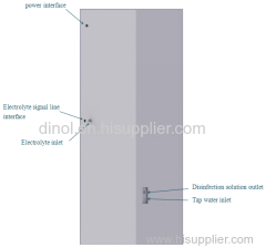 Fully-automatic acidic electrolyzed water disinfection generator disinfectant machine