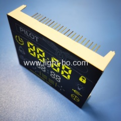 Customized multicolour 7 Segment LED Display Module for multifunction Oven Timer