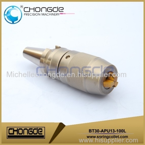 High Accuracy CNC APU Drill Chuck Holder with BT Shank